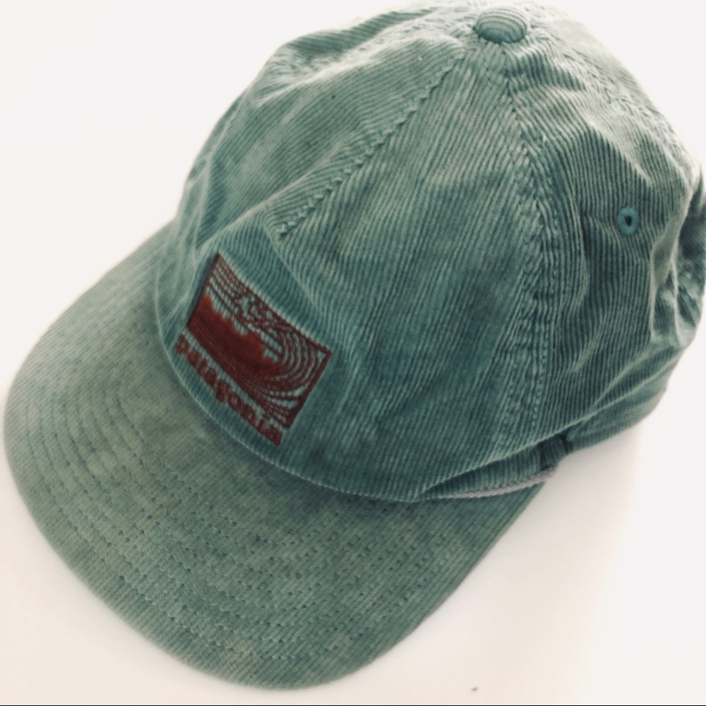 Patagonia Corduroy Hat Used Teal